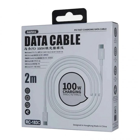 Cablu de date / incarcare rapida Remax RC183 C-C