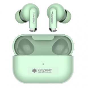 Casti wireless Deepbass TWS-X1 - Verde