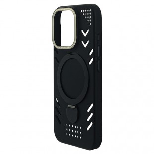 Husa spate Armor Case pentru iPhone 16 Pro Max - Negru