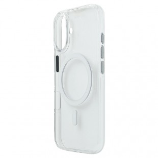 Husa spate Berlia Glaze Magsafe pentru iPhone 17 - Clear
