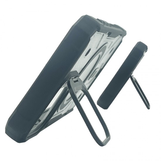 Husa spate Duty Case pentru iPhone 17 Pro - Semitransparent/Negru