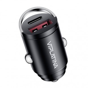 Incarcator auto universal 1 x USB-A, 1 x Type-C, VIPLATINA VK25