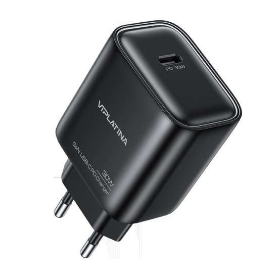 Încărcător Rapid GaN 30W USB-C – VIPLATINA VC64