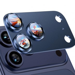 Protectie camera VWK pentru iPhone 17 Pro Max - Blue