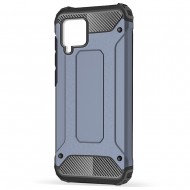 Husa spate Fortress pentru Samsung Galaxy A12 - Navy