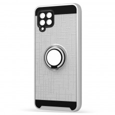 Husa spate Square pentru Samsung Galaxy A22 4G - Silver