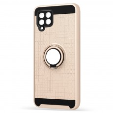 Husa spate Square pentru Samsung Galaxy A22 4G - Gold