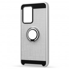 Husa spate Square pentru Samsung Galaxy A72 - Silver