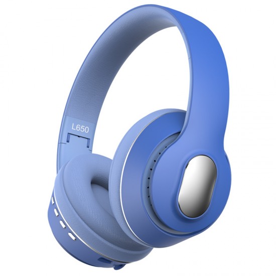 Casti On-Ear cu Bluetooth 5.1 Linx L650 - Albastru
