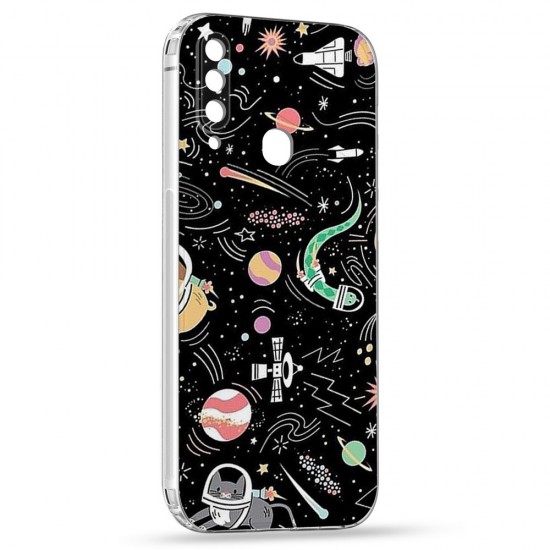 Husa de protectie spate Print Protect+ pentru Samsung Galaxy A20s Husa de protectie spate Print Protect+ pentru Samsung Galaxy A20s