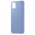 Husa Spate Silicon Line pentru Samsung A02s - Albastru