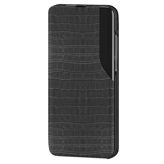 Husa Carte Snake Case pentru Huawei Nova Y90 -  Negru