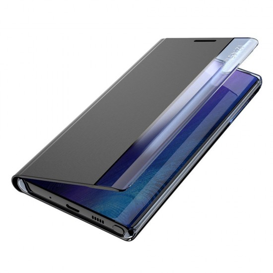 Husa Carte Sleep Case pentru Xiaomi Mi 11 Lite - Negru