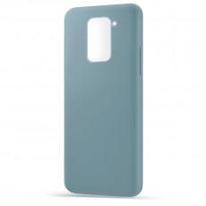 Husa Spate Silicon Line pentru Xiaomi Redmi Note 9 - Gri