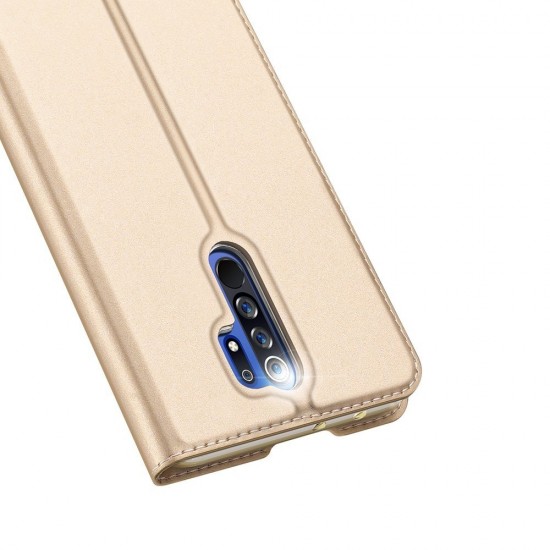 Husa Carte Dux Ducis pentru Xiaomi Redmi 9 - Gold