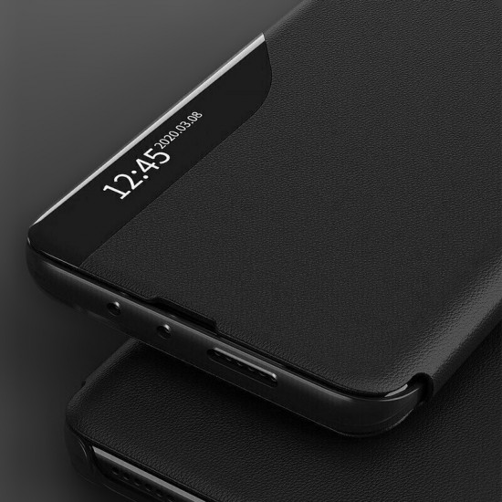 Husa Carte Eco View pentru Xiaomi Mi 10T - Negru