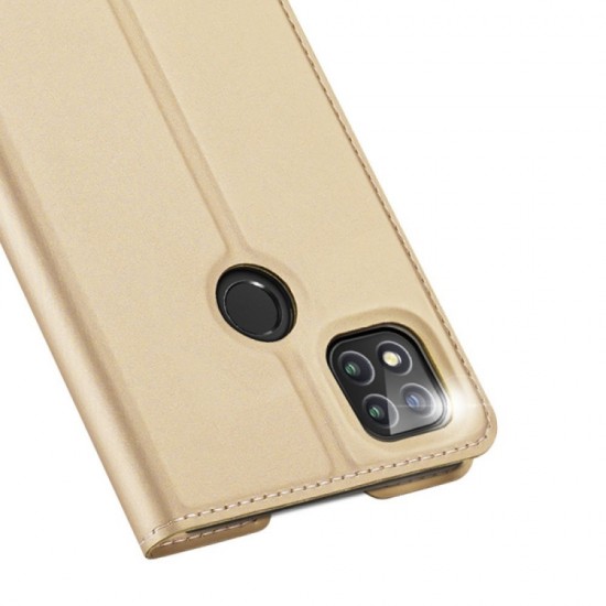 Husa Carte Dux Ducis pentru Xiaomi Redmi 9C - Gold