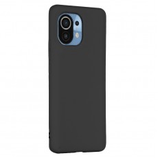 Husa Spate Silicon Line pentru Xiaomi Mi 11 Lite - Negru Husa Spate Silicon Line pentru Xiaomi Mi 11 Lite - Negru