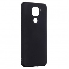 Husa Spate Silicon Line pentru Xiaomi Redmi Note 9 - Negru