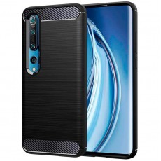 Husa spate Carbon TPU pentru Xiaomi Mi 10 Pro Husa spate Carbon TPU pentru Xiaomi Mi 10 Pro