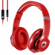 Casti On-Ear cu fir Deepbass X10 - Rosu Casti On-Ear cu fir Deepbass X10 - Rosu