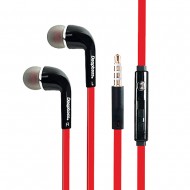 Casti audio universale In-Ear Handsfree Deepbass D-01 - Rosu