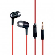 Casti audio In-Ear cu Handsfree Deepbass D150 - Rosu