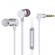 Casti audio magnetice In-Ear cu Handsfree Deepbass D-25 - Alb Casti audio magnetice In-Ear cu Handsfree Deepbass D-25 - Alb