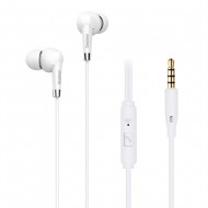 Casti audio In-Ear cu Handsfree Deepbass D-33 - Alb