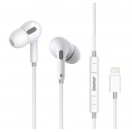 Casti audio In-Ear cu Handsfree Deepbass DS-350 Lightning - Alb Casti audio In-Ear cu Handsfree Deepbass DS-350 Lightning - Alb