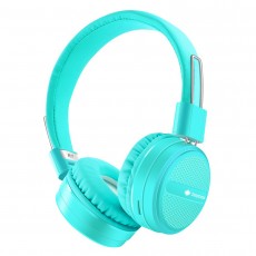 Casti On-Ear Wireless Deepbass R7 - Turcoaz