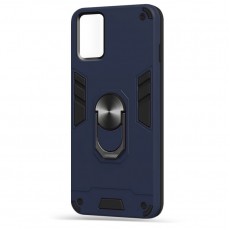Husa spate Hybrid Case Stand pentru Samsung Galaxy A02s - Albastru