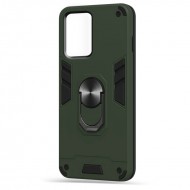 Husa spate Hybrid Case Stand pentru Samsung Galaxy A32 5G - Army