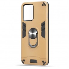 Husa spate Hybrid Case Stand pentru Samsung Galaxy A52 5G - Gold