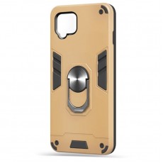 Husa spate Hybrid Case Stand pentru Samsung Galaxy A42 5G - Gold
