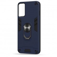 Husa spate Hybrid Case Stand pentru Samsung Galaxy S21 Ultra - Albastru