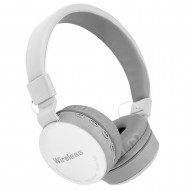 Casti On-Ear Wireless MS-881A - Alb Casti On-Ear Wireless MS-881A - Alb