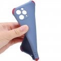 Husa spate Air Soft Case pentru iPhone 12 Pro Max - Bleu / Negru