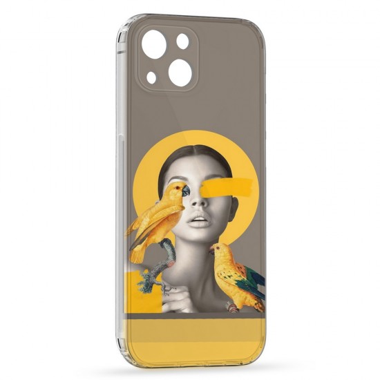 Husa de protectie spate Print Protect+ pentru iPhone 13 Husa de protectie spate Print Protect+ pentru iPhone 13