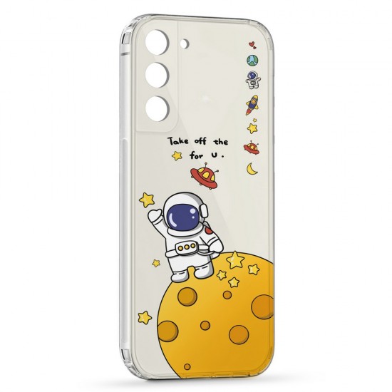 Husa de protectie spate Print Protect+ pentru Samsung Galaxy S21 Husa de protectie spate Print Protect+ pentru Samsung Galaxy S21