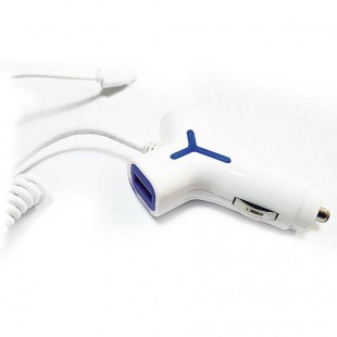 Incarcator auto KW-39 - 3.1A 2 x USB + cablu microUSB