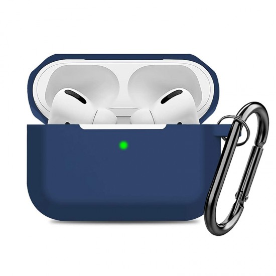 Husa din silicon pentru AirPods Pro - Silicon Case - Albastru