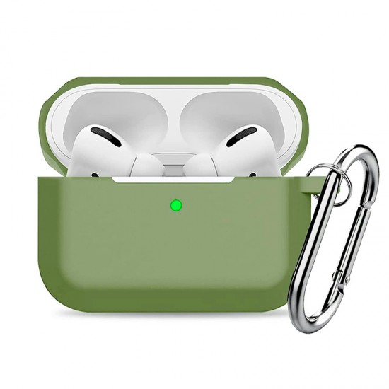 Husa din silicon pentru AirPods Pro - Silicon Case - Army