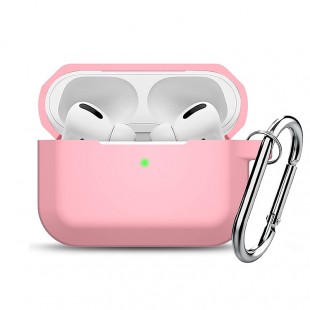 Husa din silicon pentru AirPods Pro - Silicon Case - Rose