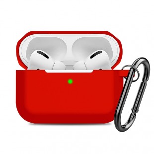 Husa din silicon pentru AirPods Pro - Silicon Case - Rosu