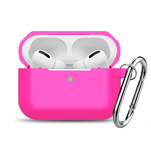 Husa din silicon pentru AirPods Pro - Silicon Case - Roz