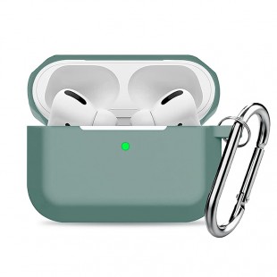 Husa din silicon pentru AirPods Pro - Silicon Case - Verde