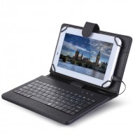 Husa cu tastatura universala pentru tableta de 7" Husa cu tastatura universala pentru tableta de 7"