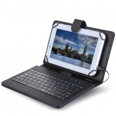 Husa cu tastatura universala pentru tableta de 7" Husa cu tastatura universala pentru tableta de 7"