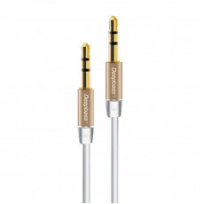 Cablu audio auxiliar 3.5mm Deepbass AC320 alb Cablu audio auxiliar 3.5mm Deepbass AC320 alb